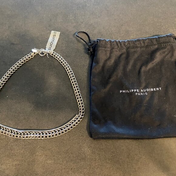 Philippe Audibert Silver Necklace - Picture 7 of 8